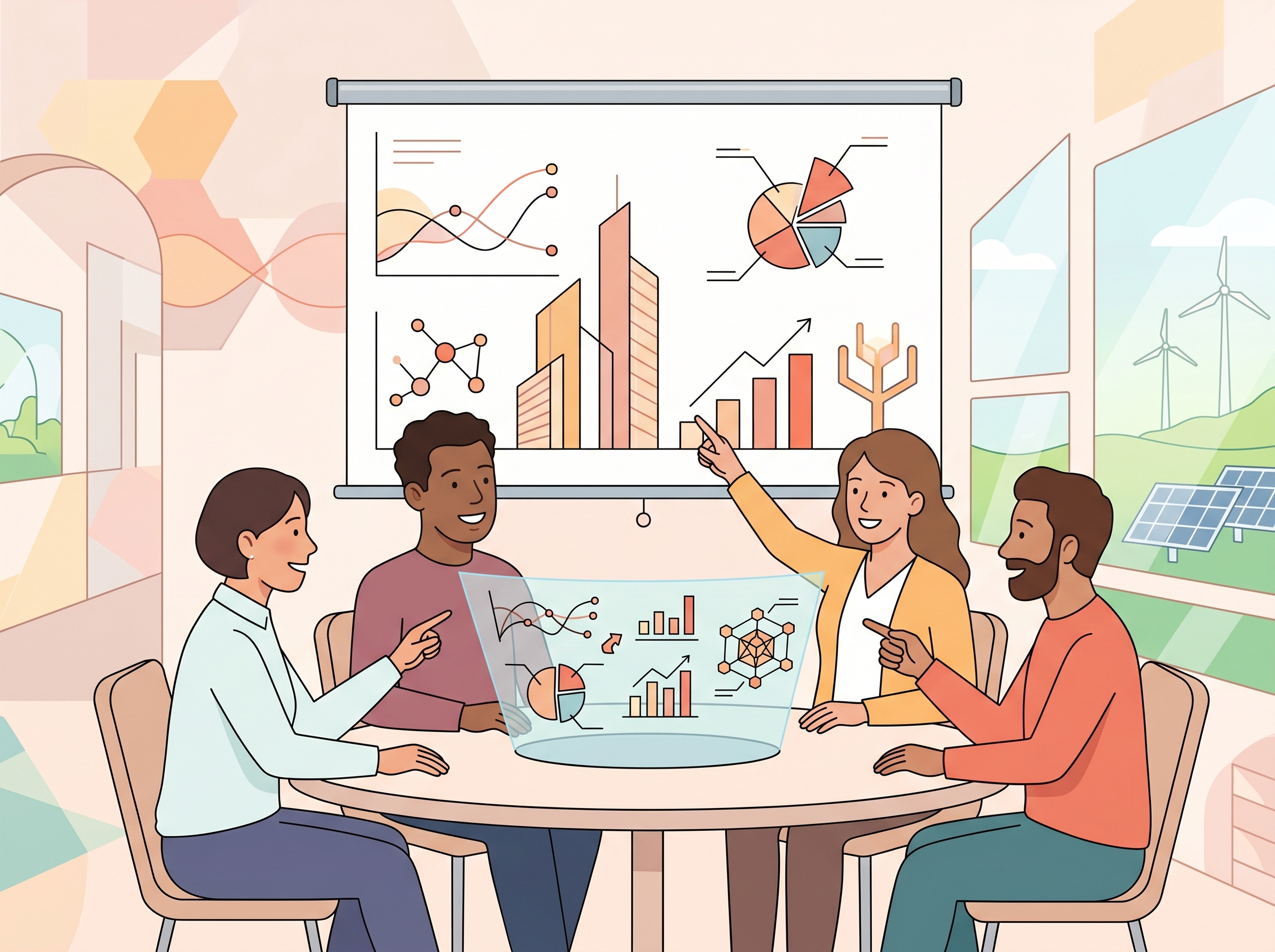 People discussing DeFi opportunities