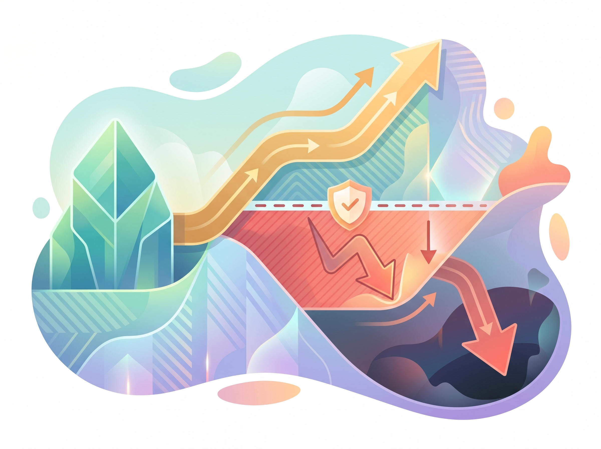 Diagram explaining account risk and stop-loss
