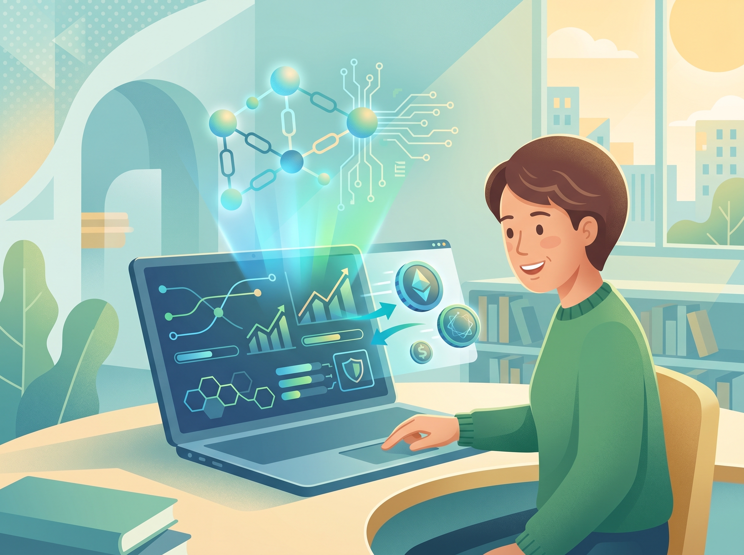 Person funding their cryptocurrency account