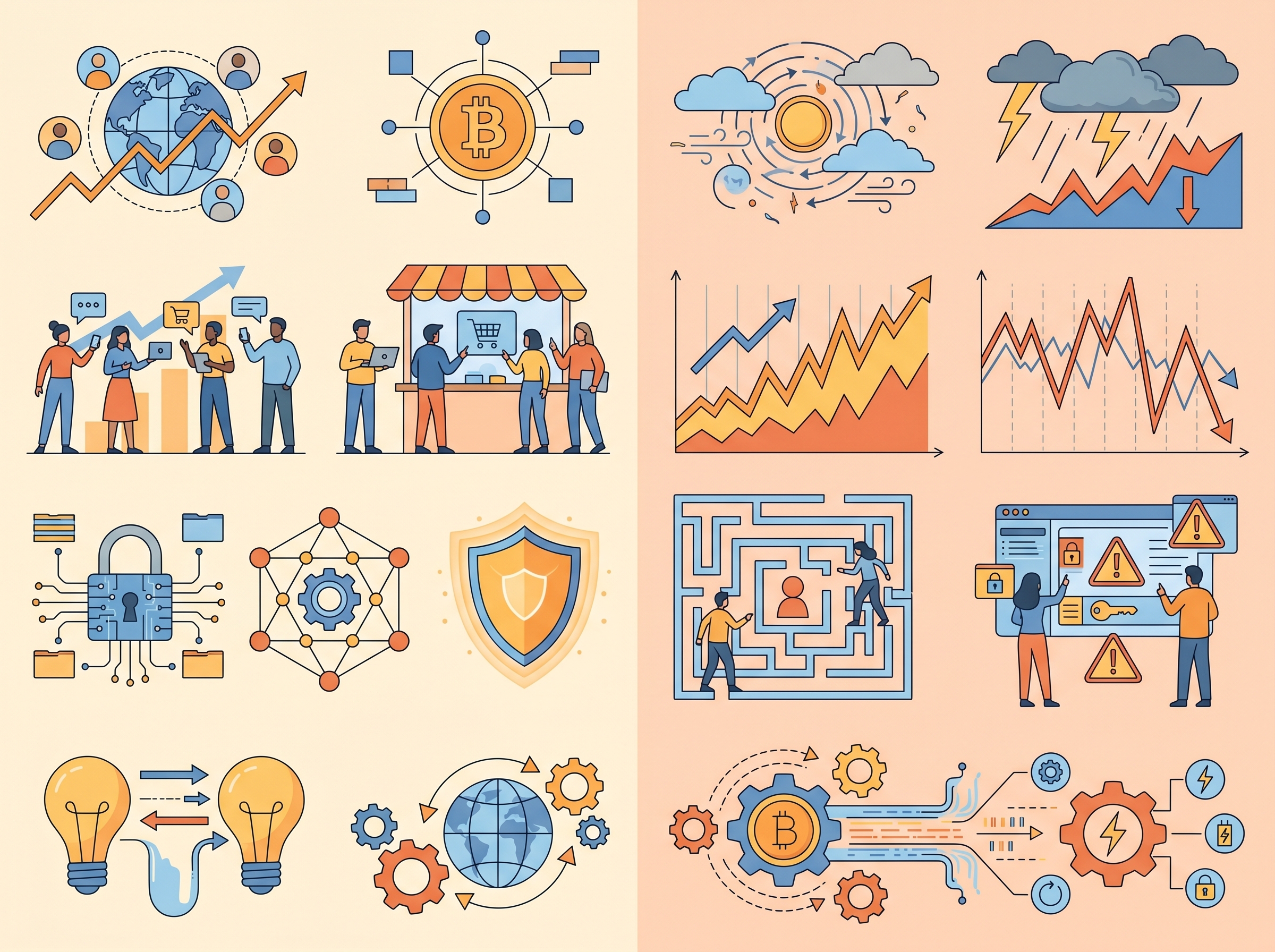 Pros and cons of Bitcoin chart