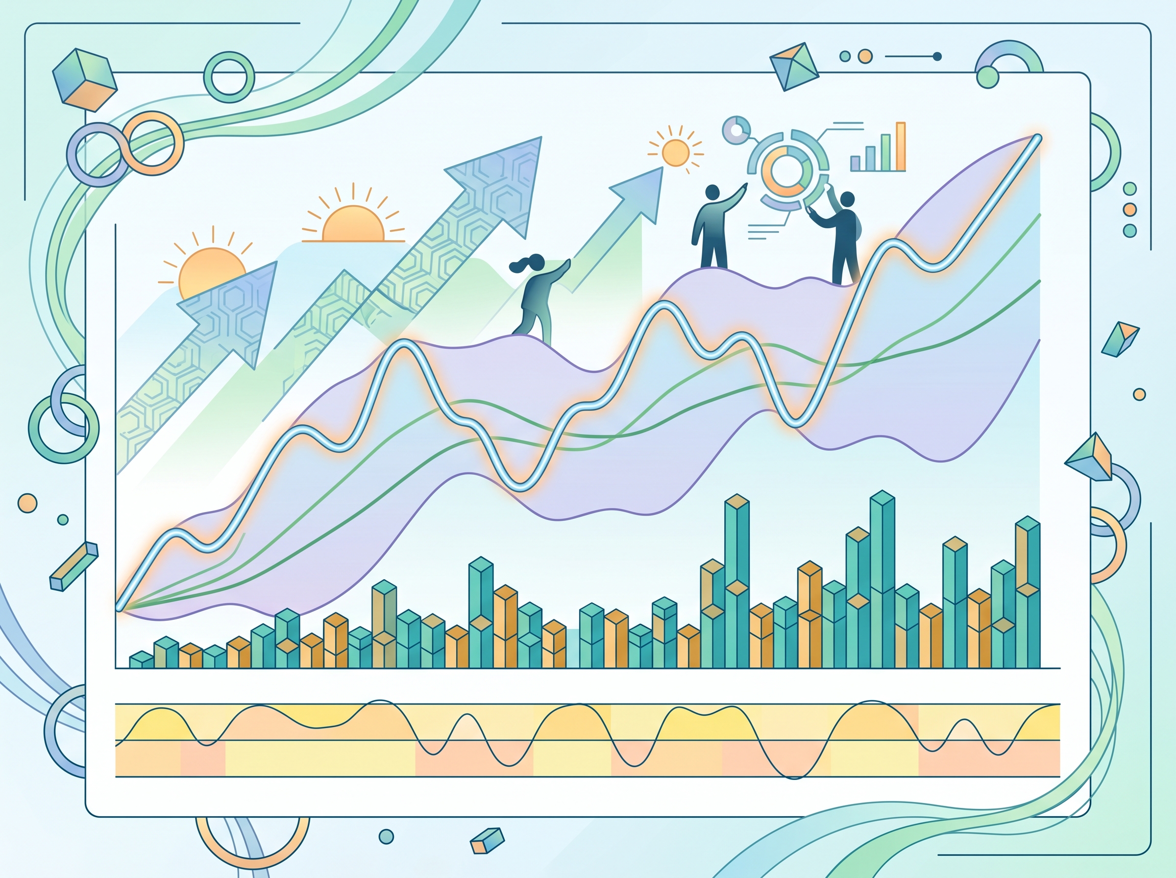 Charts used for technical analysis