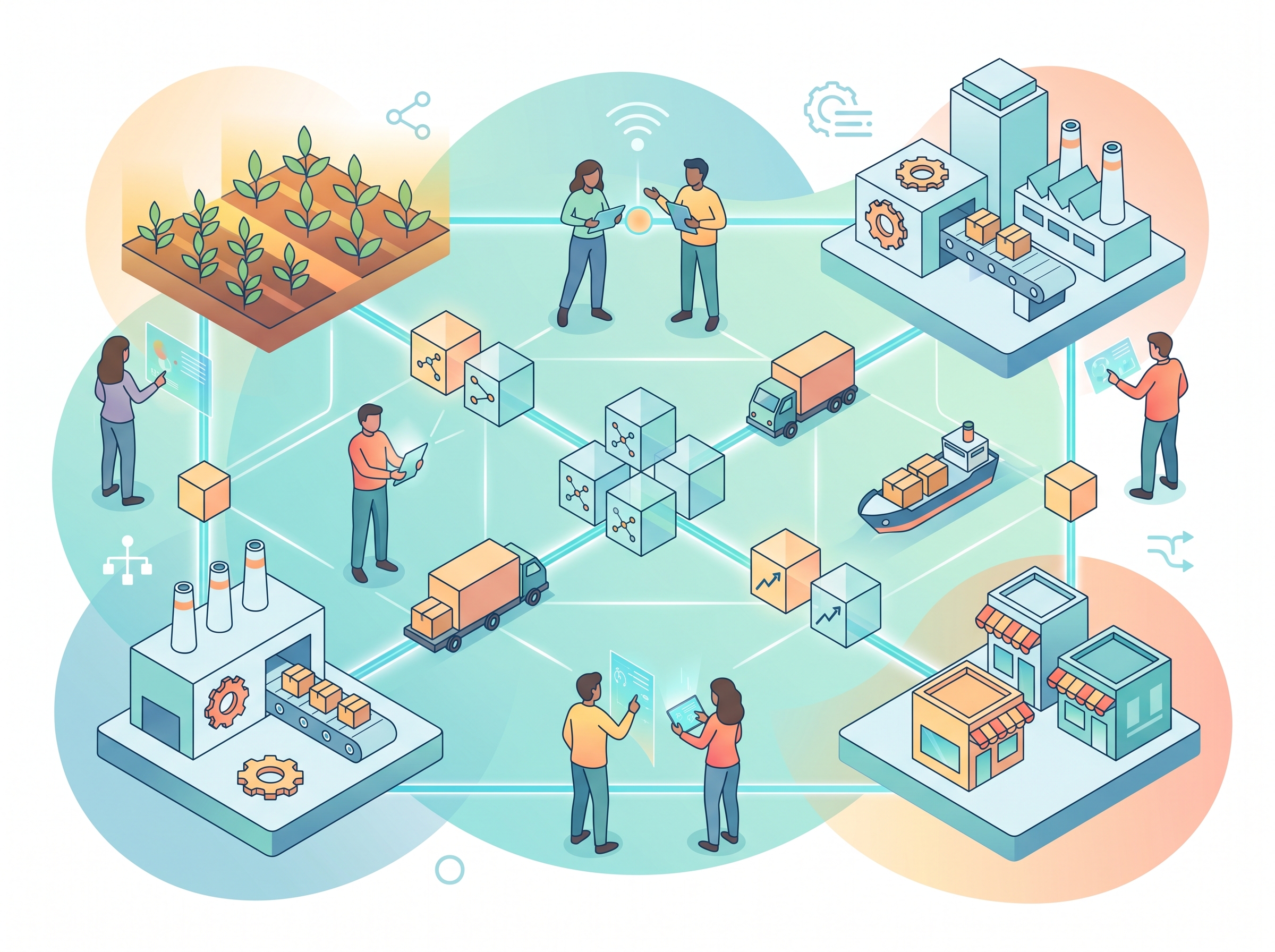 Blockchain in supply chain management